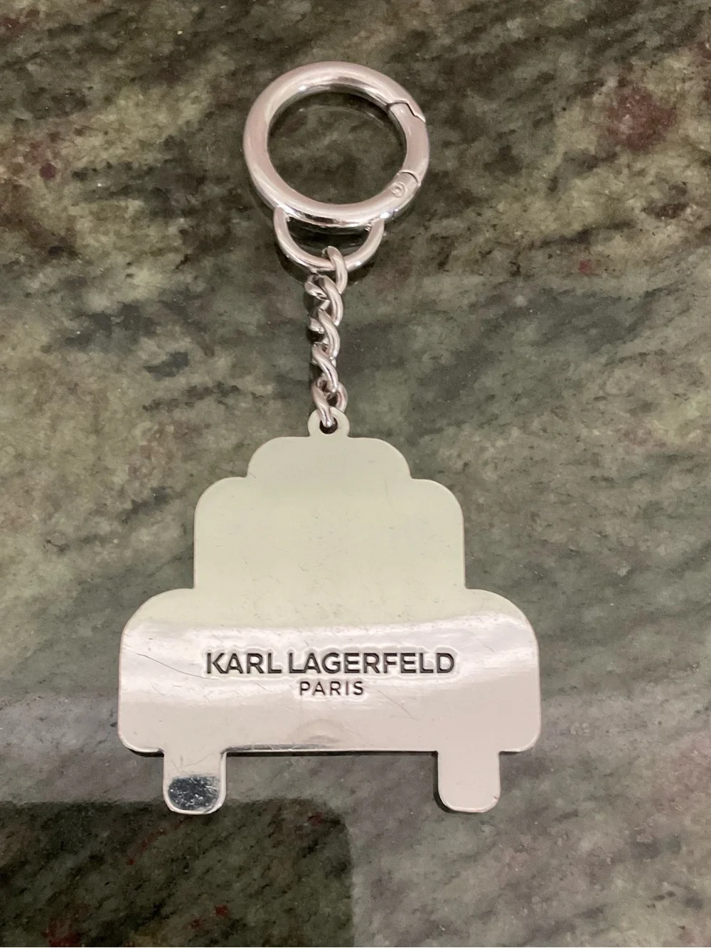 Karl Lagerfeld Taxi Keychain